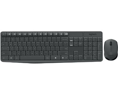 Imagen de LOGITECH - TECLADO/MOUSE LOGITECH MK 235 NEGRO USB