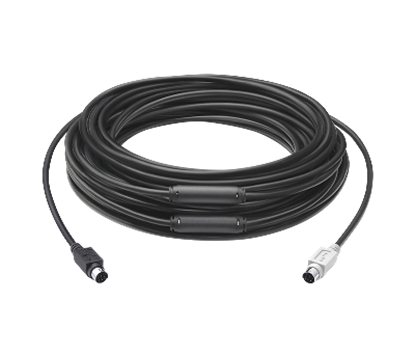 Imagen de LOGITECH - CABLE DIN EXTENSION 15M PARA EQUIPO GROUP LOGITECH