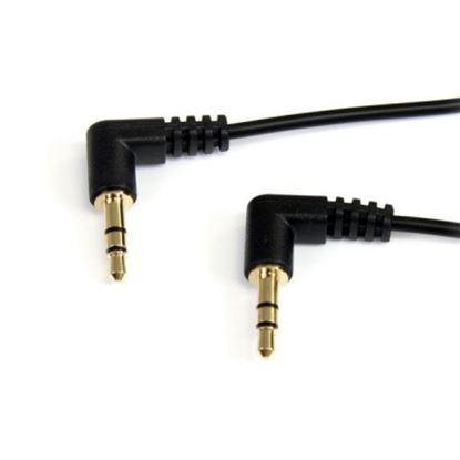 Imagen de PAQ. C/3 - STARTECH - CABLE 0.9M EXTENSOR DE AUDIO ESTEREO CONECTOR ANGULO 3.5MM .