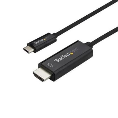 Imagen de STARTECH - CABLE ADAPTADOR DE 1M USB-C A HDMI 4K 60HZ NEGRO
