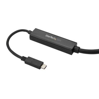 Imagen de STARTECH - CABLE ADAPTADOR DE 3M USB-C A DISPLAYPORT 4K 60HZ NEGRO