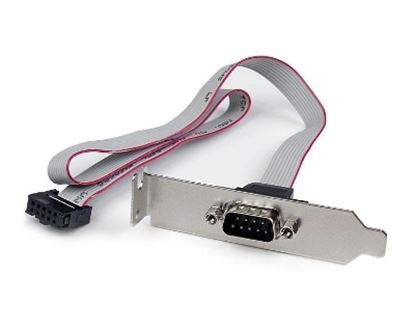 Imagen de PAQ. C/3 - STARTECH - ADAPTADOR 40CM HEADER SERIAL DB9 IDC10 PERFIL BAJO