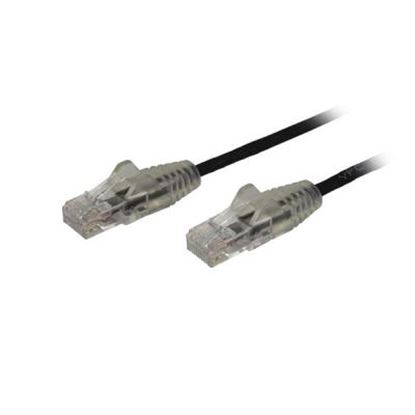 Imagen de PAQ. C/3 - STARTECH - CABLE 30CM RED ETHERNET CAT6 SIN ENGANCHES SNAGLESS NEGRO