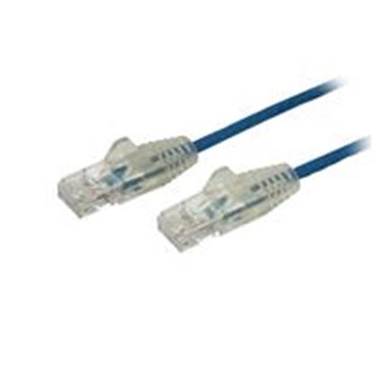 Imagen de PAQ. C/3 - STARTECH - CABLE 30CM RED ETHERNET CAT6 SIN ENGANCHES SNAGLESS AZUL
