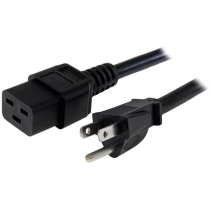 Imagen de STARTECH - CABLE DE 1.8M NEMA 5-15P A C19 SERVICIO PESADO CORRIENTE PC