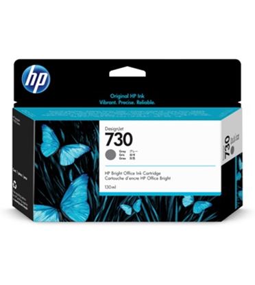 Imagen de HEWLETT PACKARD - HP 730 GRIS 130ML TINTA AMPLIO FORMATO P2V66A