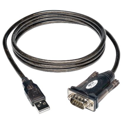 Imagen de TRIPLITE - CABLE USB 2.0 A SERIAL ADAPTADOR USB-A A DB9 M/M 1.52M