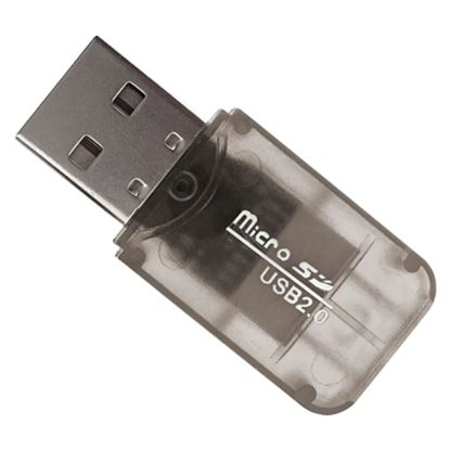 Imagen de PAQ. C/5 - DTC - B-ROBOTIX - LECTOR USB V2.0, MICRO SD NEGRO