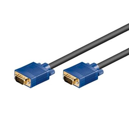 Imagen de PAQ. C/3 - DTC - B-ROBOTIX - CABLE SVGA HD15M-M 1.8M 5MM PUNTA AZUL 