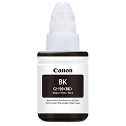 Imagen de CANON - BOTELLA DE TINTA GI-190 BK NEGRO 135ML SERIE G PRIMERA GENER