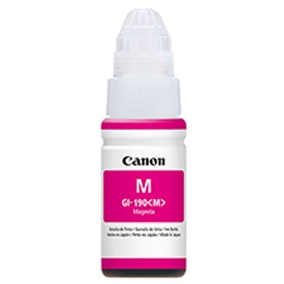 Imagen de CANON - BOTELLA DE TINTA GI-190 M MAGEN 70ML SERIE G PRIMERA GENER