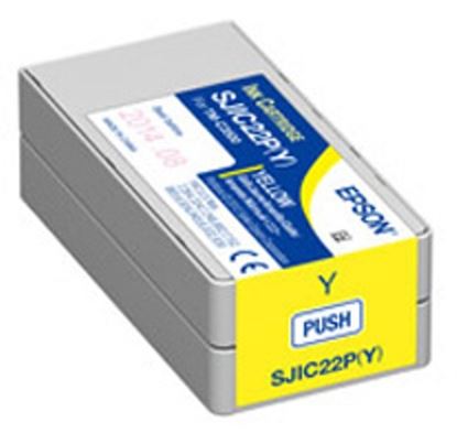 Imagen de EPSON - EPSON CW CARTUCHO TINTA AMARILL PARA TM-C3500 SJIC22P