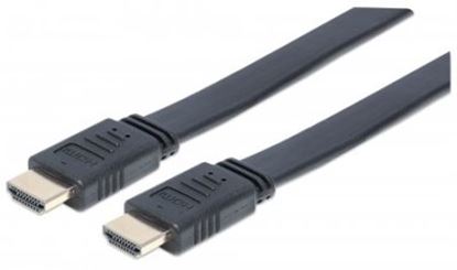 Imagen de IC - CABLE HDMI PLANO5.0M ETHERNET 3D 4K M-M VELOCIDAD 2.0