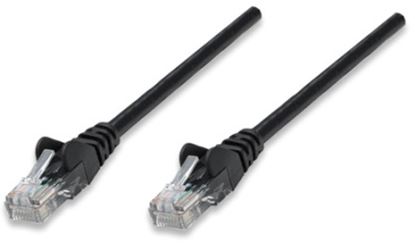 Imagen de PAQ. C/2 - MANHATTAN - CABLE PATCH CAT 6,  5.0M(16.4F) UTP NEG                               