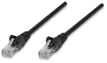 Imagen de PAQ. C/10 - IC - CABLE DE RED PATCH CAT5E RJ45 0.50M NEGRO