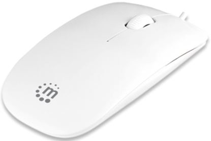 Imagen de PAQ. C/3 - IC - MOUSE RATON SILHOUETTE OPTICO USB 1000 DPI BLANCO