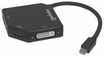 Imagen de IC - CABLE ADAPTADOR CONVERTIDOR MINI DISPLAYPORT A HDMI VGA DVI 4K