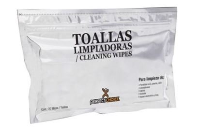 Imagen de PAQ. C/5 - PERFECT CHOICE - TOALLAS LIMPIADORAS PARA NOTEBOOK Y PANTALLAS LCD