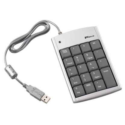 Imagen de TARGUS - TECLADO NUMERICO ALAMBRICO USB HUB 2PTOS USB 2.0 WINDOWS/MAC