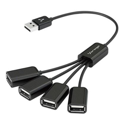 Imagen de PAQ. C/2 - VORAGO - CONCENTRADOR VORAGO HU-101 4 P UERTOS USB PULPO