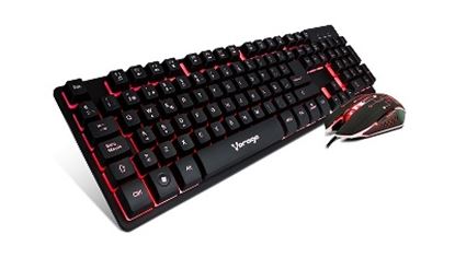 Imagen de VORAGO - KIT VORAGO START THE GAME KM-50 0 TECLADO Y MOUSE RETROILUMINADO U