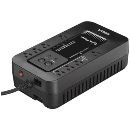 Imagen de CYBER POWER - NOBREAK UPS CYBERPOWER EC550 550VA/330W.ECO.STANDBY.8CONT.RJ11/U