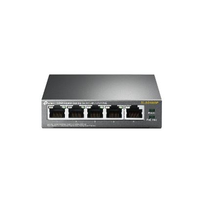 Imagen de TP-LINK - SWITCH ESCRITORIO DE 5 PTOS GIGABIT CON 4 PUERTOS POE SIN ADM