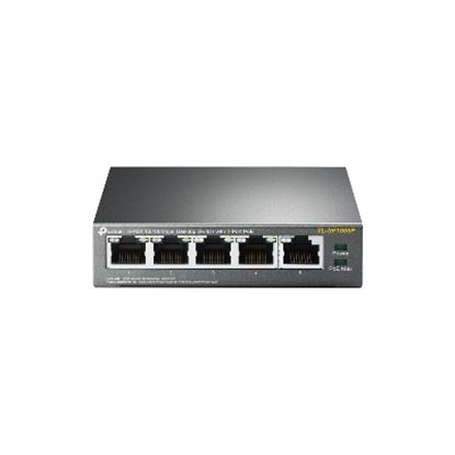 Imagen de TP-LINK - SWITCH DE ESCRITORIO DE 5 PTOS ETHERNET CON 4 PTOS POE SIN ADMI