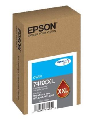 Imagen de EPSON - TINTA CYAN WF-6090/WF-6590 RENDIMIENTO 7000