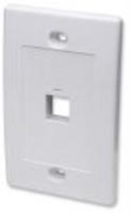 Imagen de PAQ. C/10 - INTELLINET - TAPA (FACEPLATE) 1 PERFORACION BLANCO                                 