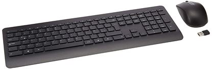 Imagen de MICROSOFT - KIT TECLADO Y MOUSE MICROSOFT MOD.900.ESP.INALAMBRICO.USB.NEGRO