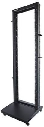 Imagen de IC - RACK ABIERTO 19IN 2 POSTES 42U INCLUYE RUEDAS Y NIVELADORES ACERO