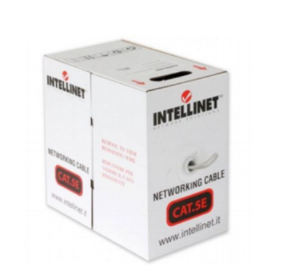 Imagen de INTELLINET - BOBINA CAT 5E CCA UTP 305M MULTIFILIAR GRIS