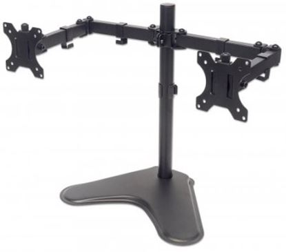 Imagen de IC - SOPORTE MONITOR P/2 MONITOR 13 A 32IN SOBRE ESCRITORIO.