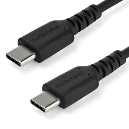 Imagen de STARTECH - CABLE USB TIPO C DE 1 M NEGRO-CON FIBRA ARAMIDA