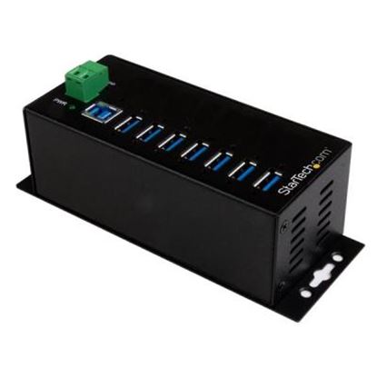 Imagen de STARTECH - HUB INDUSTRIAL USB 3.0 - 7 PUERTOS - ADAPTADOR DE ALIMENTACION