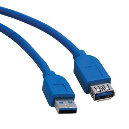 Imagen de TRIPLITE - CABLE DE EXTENSION USB 3.0 SUPERSPEED AA M/H 3.05 M 10 PIES!