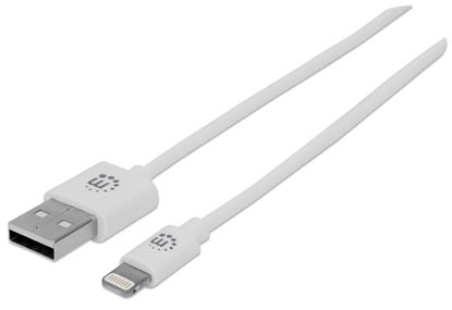 Imagen de IC - CABLE ILYNK LIGHTNING 8P A USB) BLANCO 1.0M.