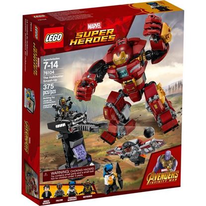 Imagen de LEGO - 76104 MARVEL SUPER HEROES INCURSIÓN DEMOLEDORA DEL HULKBUSTER 375 PZAS