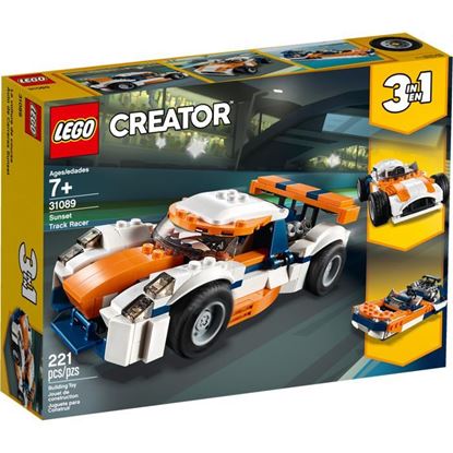 Imagen de LEGO - 31089 CREATOR 3 EN 1 DEPORTIVO DE COMPETICION SUNSET 221 PZAS.