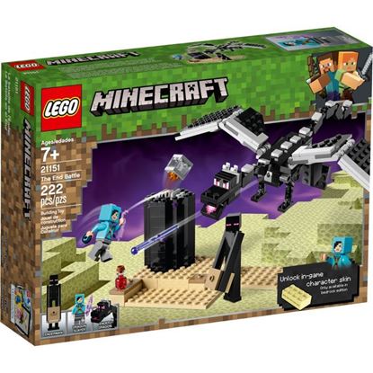 Imagen de LEGO - 21151 MINECRAFT LA BATALLA EN EL END 222 PZAS.