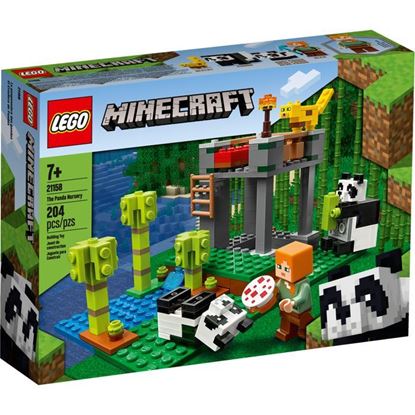 Imagen de LEGO - 21158 MINECRAFT EL CRIADERO DE PANDAS 204 PZAS.