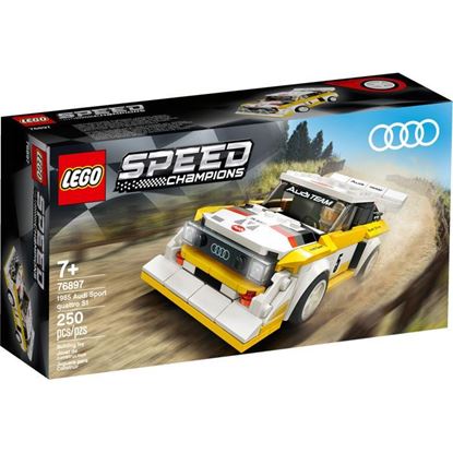 Imagen de LEGO - 76897 SPEED CHAMPIONS AUDI SOPRT QUATTRO S1 1985 250 PZAS.