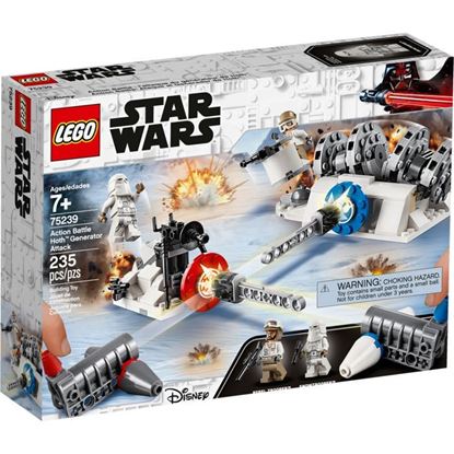 Imagen de LEGO - 75239 STAR WARS ACTION BATTLE ATAQUE AL GENERADOR DE HOTH 235 PZAS.