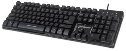 Imagen de IC - TECLADO GAMING USB 19 TECLAS MULTIMEDIA C/LUZ