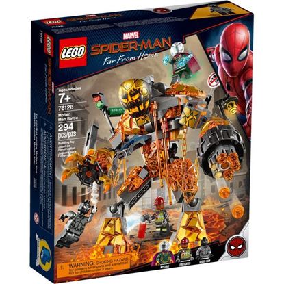 Imagen de LEGO - 76128 SPIDERMAN BATALLA CONTRA MOLTEN MAN 294 PZAS.