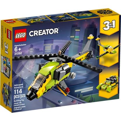 Imagen de LEGO - 31092 CREATOR 3 EN 1 AVENTURA EN HELICOPTERO 114 PZAS.