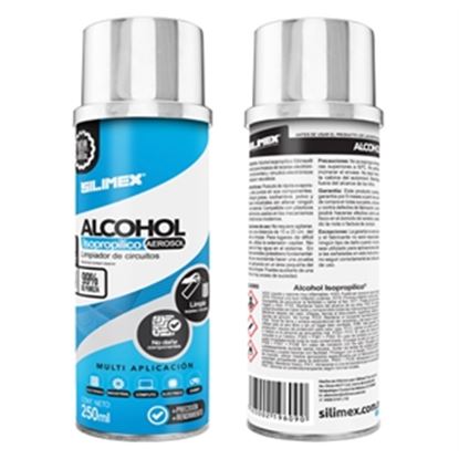 Imagen de PAQ. C/2 - SILIMEX - ALCOHOL ISOPROPILICO AEROSOL 250ML