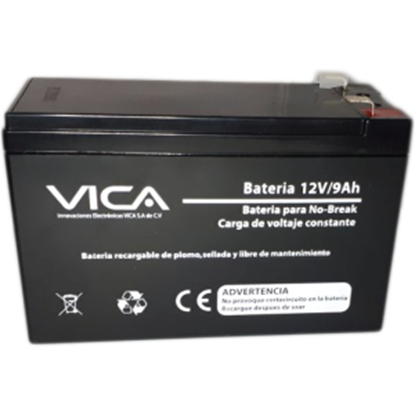 Imagen de VICA - BATERIA VICA GENERICA 12V /9AH PARA TODO TIPO DE NOBREAK Y/O UPS