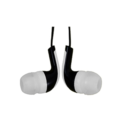 Imagen de PAQ. C/3 - PERFECT CHOICE - AUDIFONOS DE VIAJE IN-EAR CON MICROFONO (NEGRO/BLANCO)